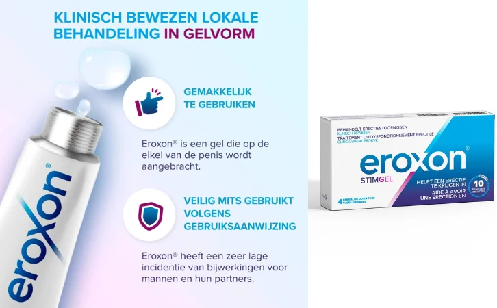 Eroxon Klinisch bewezen erectiegel